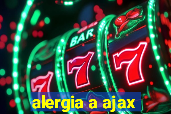 alergia a ajax